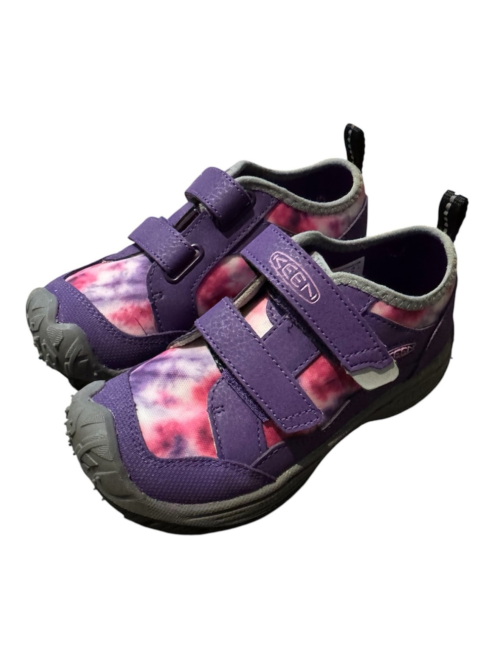 Keen Speed Hound Tie-Dye Purple and Pink Sneakers - 11c